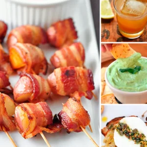 COCKTAIL PARTY MEALS (Tuna Rolls, Beef Balls, Blanket Sausage, Chicken Potatoes Spread. Shrimp Lollipop and Chicken Lollipop for 15 persons)